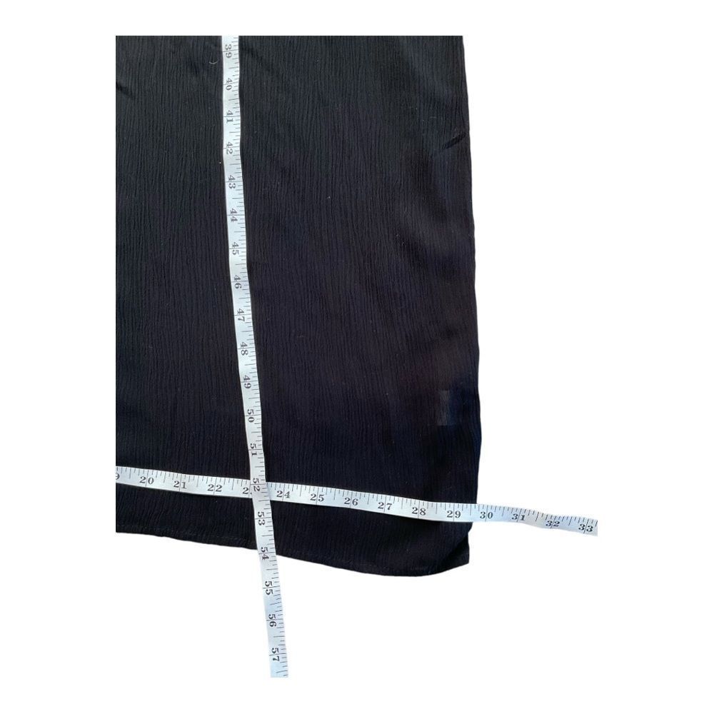 Lovestitch Women’s Black Long Spaghetti Sleeve Maxi Dress  S/M - Picture 14 of 15